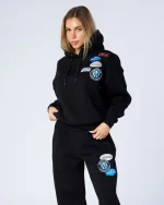 Womens Mercier OG Badge Hoodie Black