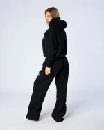 Womens Mercier OG Badge Hoodie Black (4)