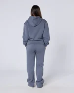 Womens New Wave Badge Tracksuit Grey (6)