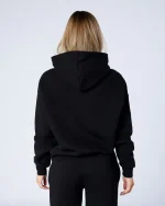 Womens OG Badge Hoodie Black Tiffany (4)