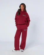 Womens Player Tracksuit Maroon