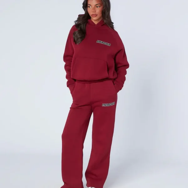 Womens Player Tracksuit Maroon
