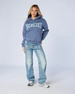 Womens Raw Edge Denim Jeans (2)