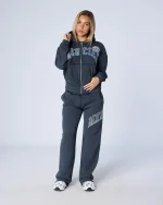 Womens Shatter Tracksuit Washed Black (3)