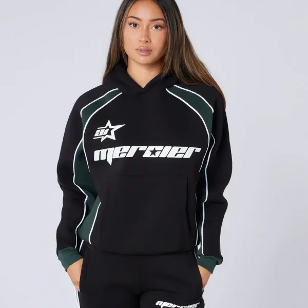Women's Sporty Tracksuit Black