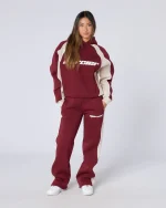 Women's Sporty Tracksuit Cabernet (2)
