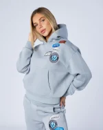 Womens relaxed OG Tracksuit blue cloud