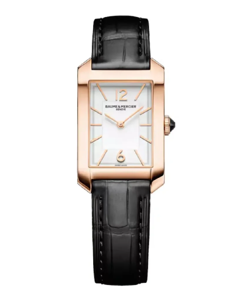 Hampton Quartz 35mm X 22mm Ladies Watch White Alligator