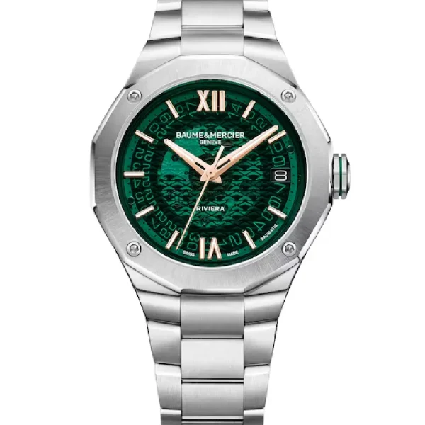 Riviera Automatic 39mm Mens Watch Green