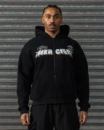 Stinger Zip up Hoodie Black