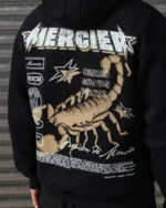 Stinger Zip up Hoodie Black (6)