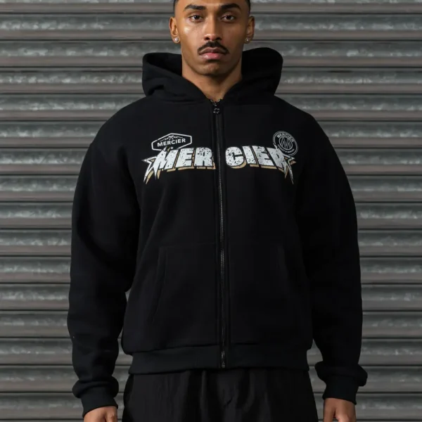 Stinger Zip up Hoodie Black