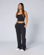 Womens Authenticity Strap Vest Black (2)