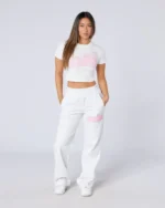 Womens Fantasy Baby T shirt White (1)