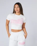 Womens Fantasy Baby T shirt White