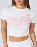 Womens Fantasy Baby T shirt White (2)