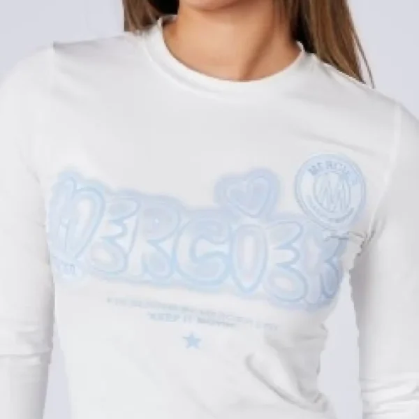 Womens Long Sleeve Fantasy T shirt White