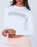 Womens Player LS Tee Blush White