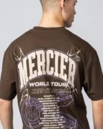 World Tour T shirt Chocolate (2)