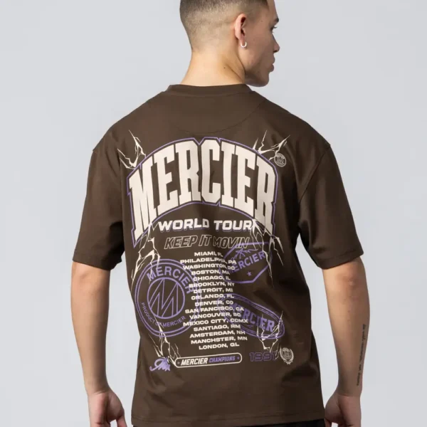 World Tour T shirt Chocolate