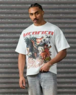 Mercier Eagle Waffle Tshirt White (1)