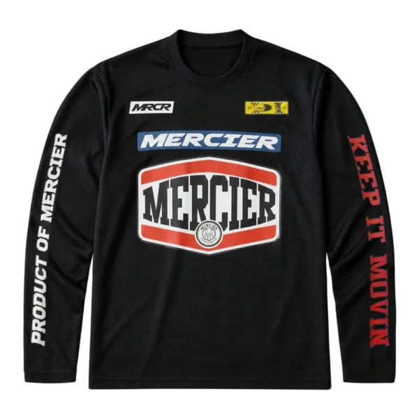 Mercier MotoX Mesh Top Black