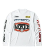 Mercier MotoX Mesh Top White
