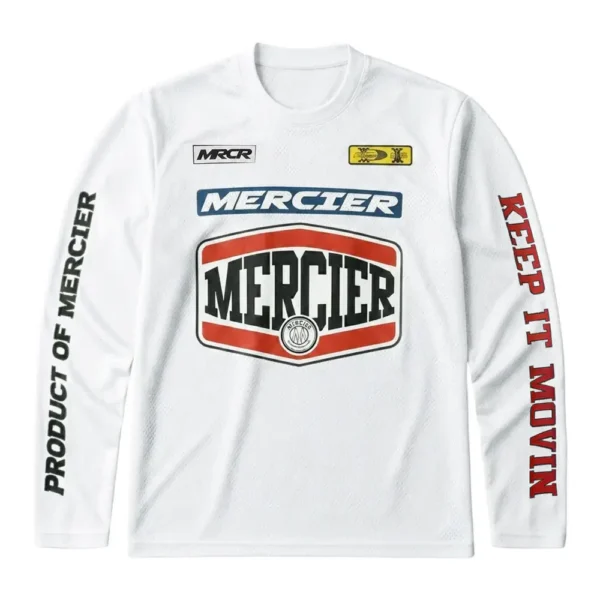Mercier MotoX Mesh Top White