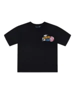 Pin Up Badge Tshirt Black
