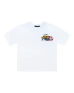 Pin Up Badge Tshirt White