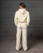 Womens Studded Zip Tracksuit Lemon (10)