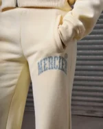 Womens Studded Zip Tracksuit Lemon (5)